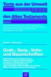 Cover von Grab-, Sarg-, Votiv- und Bauinschriften