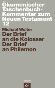 Cover von Der Brief an die Kolosser/Brief an Philemon - ÖTK 12