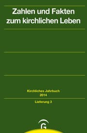 Cover von Zahlen und Fakten zum kirchlichen Leben