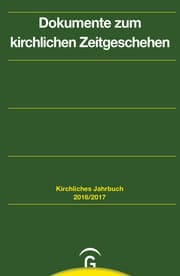 Cover von Dokumente zum kirchlichen Zeitgeschehen