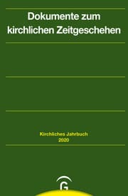 Cover von Dokumente zum kirchlichen Zeitgeschehen