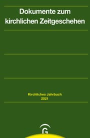 Cover von Dokumente zum kirchlichen Zeitgeschehen