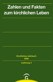 Cover von Zahlen und Fakten zum kirchlichen Leben