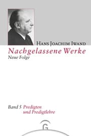 Cover von Predigten und Predigtlehre