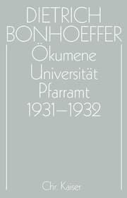 Cover von Ökumene, Universität, Pfarramt 1931-1932