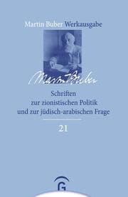 Cover von Schriften zur zionistischen Politik und zur jüdisch-arabischen Frage