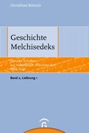 Cover von Geschichte Melchisedeks