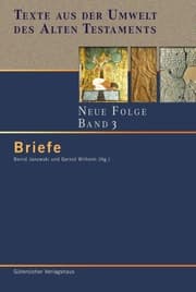 Cover von Texte aus der Umwelt des Alten Testaments - Neue Folge 3