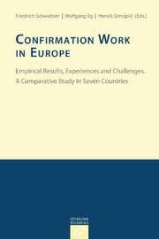 Cover von Confirmation Work in Europe: Empirical Results, Experiences and Challenges