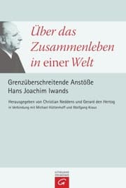 Cover von Über das Zusammenleben in einer Welt