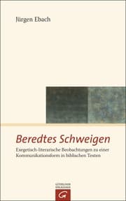 Cover von Beredtes Schweigen