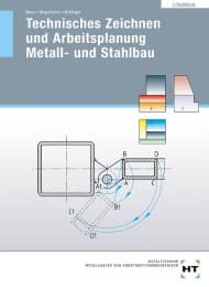Cover von Lösungen Technisches Zeichnen und Arbeitsplanung Metall- und Stahlbau