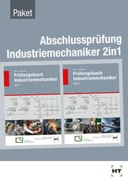 Cover von Paketangebot Abschlussprüfung Industriemechaniker 2in1