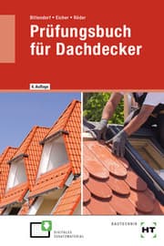 Cover von Prüfungsbuch für Dachdecker