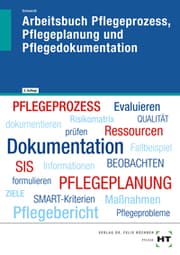 Cover von Arbeitsbuch Pflegeprozess, Pflegeplanung und Pflegedokumentation