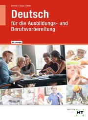 Cover von Lehr- und Arbeitsbuch mit eingetragenen Lösungen Deutsch