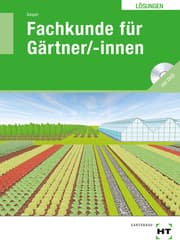 Cover von Lösungen Fachkunde für Gärtner/-innen
