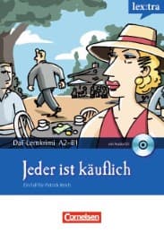 Cover von Lextra - Deutsch als Fremdsprache - DaF-Lernkrimis: Ein Fall für Patrick Reich / A2/B1 - Jeder ist käuflich