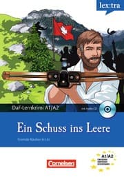 Cover von Lextra - Deutsch als Fremdsprache - DaF-Lernkrimis: SIRIUS ermittelt / A1/A2 - Ein Schuss ins Leere