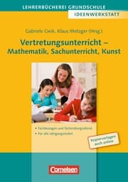 Cover von Vertretungsunterricht - Mathematik, Sachunterricht, Kunst