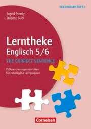 Cover von Lerntheke Englisch - The correct sentence: 5/6