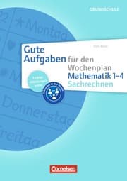 Cover von Gute Aufgaben für den Wochenplan - Mathematik 1-4