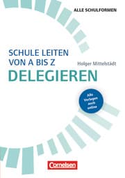 Cover von Schule leiten von A-Z