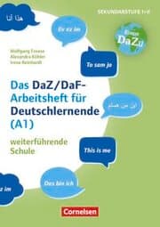 Cover von 'Das bin ich' - das DaZ/DaF Arbeitsheft für Deutschlernende (A1) weiterführende Schule - Mit Aufgaben zum Gestalten, Schreiben und Sprechen