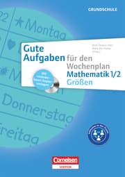 Cover von Gute Aufgaben für den Wochenplan - Mathematik: Größen 1/2