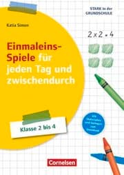 Cover von Einmaleins-Spiele für jeden Tag und zwischendurch - Klasse 2-4