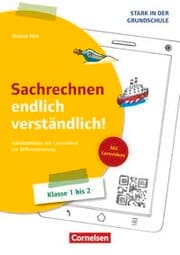 Cover von Sachrechnen endlich verständlich - Klasse 1-2