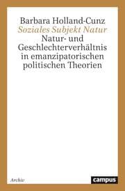 Cover von Soziales Subjekt Natur