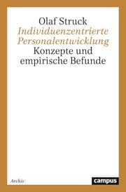 Cover von Individuenzentrierte Personalentwicklung