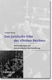 Cover von Das juristische Erbe des 'Dritten Reiches'