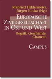 Cover von Europäische Zivilgesellschaft in Ost und West