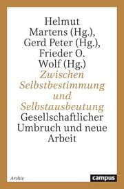 Cover von Zwischen Selbstbestimmung und Selbstausbeutung