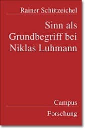 Cover von Sinn als Grundbegriff bei Niklas Luhmann