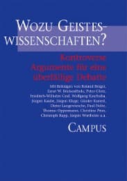 Cover von Wozu Geisteswissenschaften?