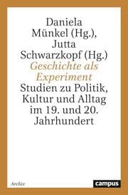 Cover von Geschichte als Experiment