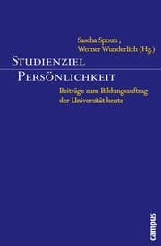 Cover von Studienziel Persönlichkeit