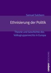 Cover von Ethnisierung der Politik
