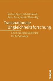 Cover von Transnationale Ungleichheitsforschung