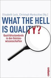 Cover von What the hell is quality?