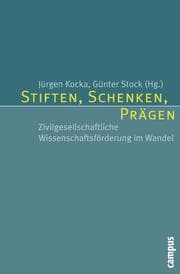 Cover von Stiften, Schenken, Prägen