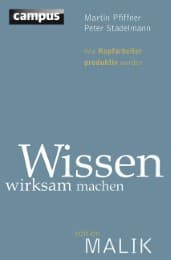 Cover von Wissen wirksam machen