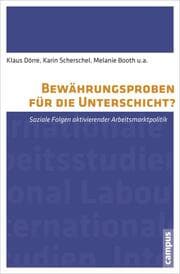 Cover von Bewährungsproben für die Unterschicht?