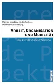 Cover von Arbeit, Organisation und Mobilität