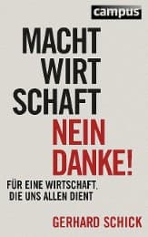 Cover von Machtwirtschaft - Nein danke!