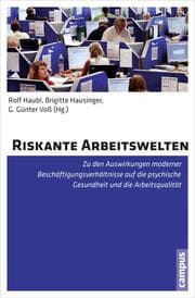 Cover von Riskante Arbeitswelten