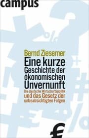 Cover von Eine kurze Geschichte der ökonomischen Unvernunft